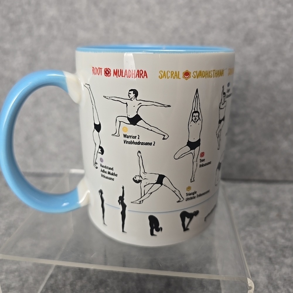 Yoga Mug Gift How To Poses Coffee Cup The Unemployed Philosophers Guild Zen
